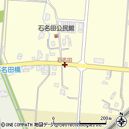 石名田周辺の地図