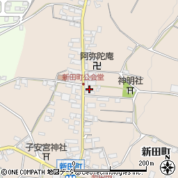 長野県須坂市小河原新田町2688-1周辺の地図