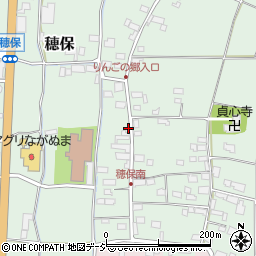 長野県長野市穂保180周辺の地図