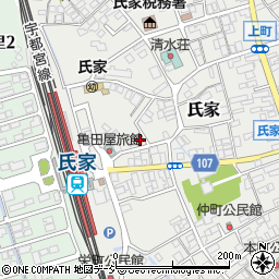 栃木県さくら市氏家2363-5周辺の地図