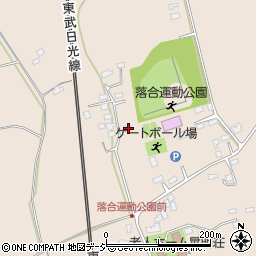 栃木県日光市明神1062周辺の地図
