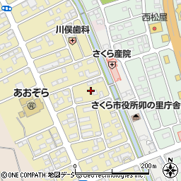 栃木県さくら市草川41周辺の地図