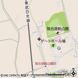 栃木県日光市明神1178周辺の地図
