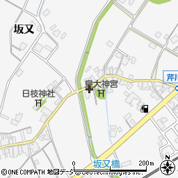 富山県小矢部市坂又17周辺の地図