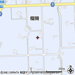 富山県高岡市醍醐885周辺の地図