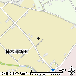 栃木県さくら市柿木澤新田119周辺の地図