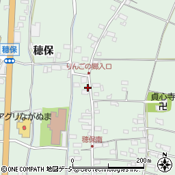 長野県長野市穂保186周辺の地図