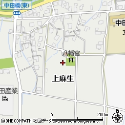上麻生公園周辺の地図