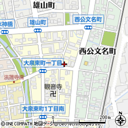 伏木燃商株式会社　ウォーターネット富山中央周辺の地図