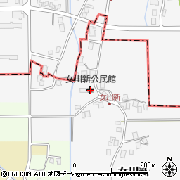 女川新公民館周辺の地図