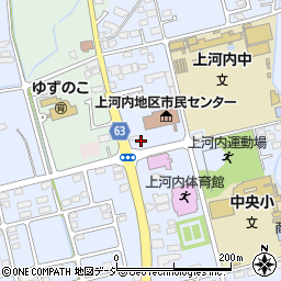 栃木県宇都宮市中里町188周辺の地図
