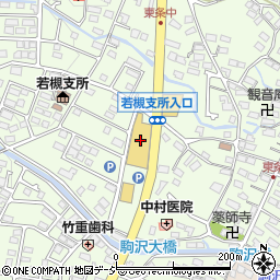 ユーパレット長野北店周辺の地図