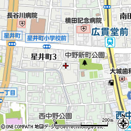 富山聖マリア保育園周辺の地図