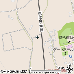 栃木県日光市明神1184周辺の地図