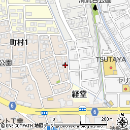 富山県富山市町村1丁目318周辺の地図