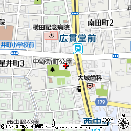 頭川証券富山支店周辺の地図