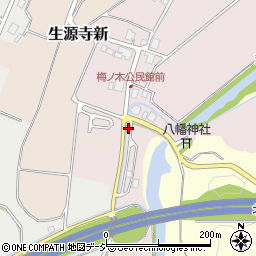 梅ノ木公民館周辺の地図
