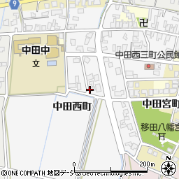 富山県高岡市中田西町1227周辺の地図