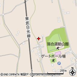 栃木県日光市明神1064周辺の地図