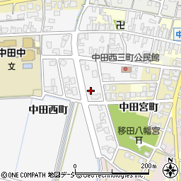 富山県高岡市中田西町1344周辺の地図