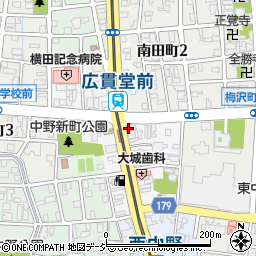 和田朝子　舞踊研究所周辺の地図