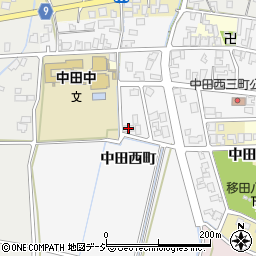 富山県高岡市中田西町1222周辺の地図