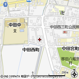 富山県高岡市中田西町1228周辺の地図