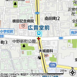 中野新町周辺の地図