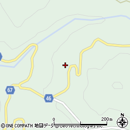 富山県中新川郡上市町稲村周辺の地図