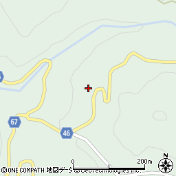 富山県上市町（中新川郡）稲村周辺の地図