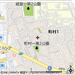 富山県富山市町村1丁目114周辺の地図