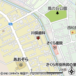 川俣歯科医院周辺の地図