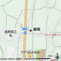 長野県長野市穂保652周辺の地図