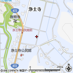 富山県射水市浄土寺周辺の地図