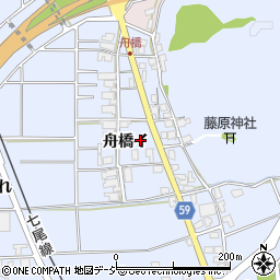 石川県津幡町（河北郡）舟橋（イ）周辺の地図