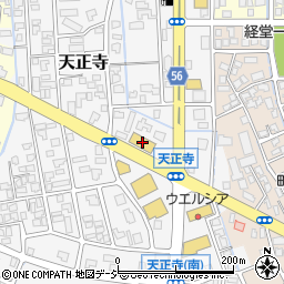 洋服の青山富山天正寺店周辺の地図