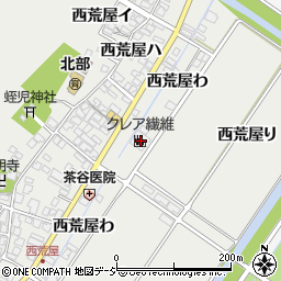 石川県河北郡内灘町西荒屋わ33-8周辺の地図