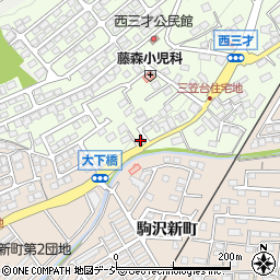 上駒沢簡易郵便局周辺の地図