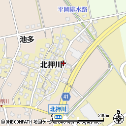 富山県富山市北押川1051周辺の地図