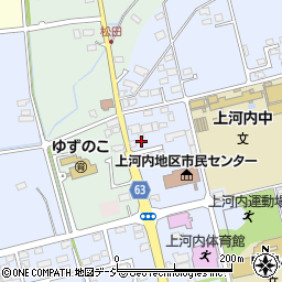 栃木県宇都宮市中里町167周辺の地図
