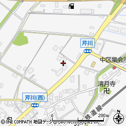 富山県小矢部市芹川4045-2周辺の地図