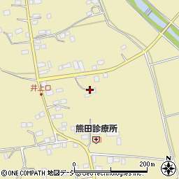 栃木県那須烏山市熊田周辺の地図