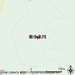 栃木県日光市東小来川周辺の地図
