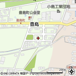 長野県須坂市豊島8周辺の地図