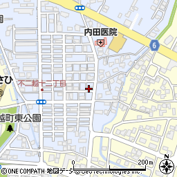 富山県富山市不二越町6-33周辺の地図