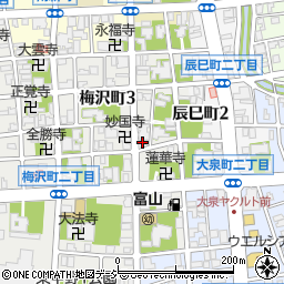 光伝寺周辺の地図