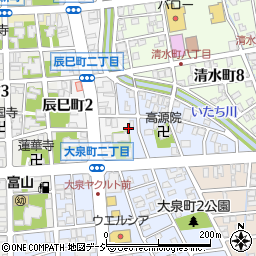 辰巳町公園周辺の地図