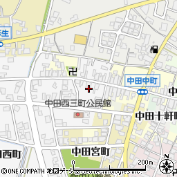 富山県高岡市中田西町5042周辺の地図