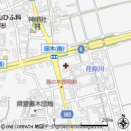 セブンイレブン富山藤木店周辺の地図