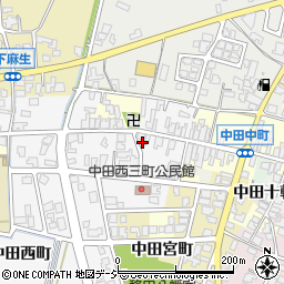 富山県高岡市中田西町5045周辺の地図